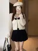2026 Nueva Falda de Ballet Estilo Capullo Petite Versión Coreana Cintura Alta Diseño Adelgazante Falda Corta Voluminosa Dulce y Picante