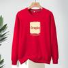 Terry pescoço redondo dragão ano novo suéter pullover plus size solto plus size masculino super macio confortável inverno e primavera