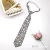 Moda para mujer corbata estampada vintage algodón corbata floral sin atar perezosa conveniente fábrica en stock mayoreo