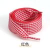 Nuevos Cordones de Estilo Coreano Ins Frescos y Dulces de Cuadros de Colores Adecuados para Zapatos de Entrenamiento Alemanes, Zapatos de Carrera y Zapatos de Lona