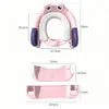 Escada para Vaso Sanitário Infantil Dobrável Assento Anel Treinamento Potty Bebê Meninos Meninas Crianças Vaso Sanitário Doméstico Degrau Atacado