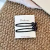 Pinza BB Corazón Estilo Coreano Corazón Dulce Femenino Corazón de Puntos Corazón Roto Clip para Flequillo Lado Cabello Rebelde Pasador estilo miu