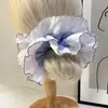 Goma de Pelo de Encaje Blanco Retro Estilo Francés para Mujer 2025 Nueva Tendencia Cuerda para el Cabello Goma de Pelo Accesorio para el Cabello
