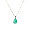 Collares Minimalistas de Zafiro Más Vendidos Transfronterizos Moda Europea y Americana Estilo Callejero Collares Irregulares Multicolor para Mujer Venta al por Mayor