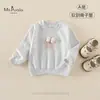 Novo Estilo de Outono para Bebês e Crianças Pequenas, Roupa Fofa para Meninas, Moletom Macio e Amigo da Pele para Bebês Meninas, Manga Longa, Confortável e Versátil
