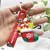 Nuevo Colgante Llavero de Navidad Dibujo Animado Papá Noel Colgante Árbol de Navidad Colgante Pequeño Regalo de Navidad Venta al por Mayor