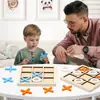 Ajedrez XO, tres en raya, juego de rompecabezas Lianliankan para niños, batalla doble, juego de escritorio interactivo para padres e hijos