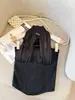 3002 # Camisole de Renda com Tela no Pescoço Halter Feminino, Estilo Puro Desejo, Peça Íntima Versátil, Nova Camiseta de Outerwear para Mulheres