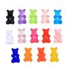 Grande Cor Transparente Urso Criativo Novo diy Creme Cola Material Bolsa Telefone Caso Headwear Hairpin Resina Acessórios