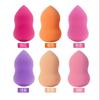 Ovo de Beleza Hidrofílico Sem Látex Ferramenta de Maquiagem Dupla Finalidade Bola Algodão Ovo de Maquiagem Esponja Gota Soprador de Pó