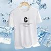 Camiseta Casual de Manga Corta con Cuello Redondo para Hombre, Verano 2025, Nuevo Estilo Coreano, Moderna, Personalizada con Estampado, de Manga Corta, Casual, Versátil, Estilo Ins