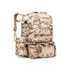 Mochila de Viagem para Acampamento Masculina Mochila Tática Mochila Outdoor Mochila de Caminhada Mochila de Caminhada Mochila de Combinação Quatro em Um