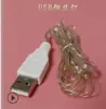 Luces de Alambre de Cobre USB Cadena de Luces Pequeña de Colores Cadena de Luces de Bombilla Pequeña Luces Decorativas Luces de Colores Luces de Estrella Luces de Alambre de Cobre Luces Festivas