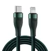 Cable de Carga Rápida Super Rápida Tipo C Dual para Teléfono Móvil Adecuado para Apple 15 Huawei Compatible Cable de Datos Trenzado de Transmisión