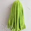 Al por mayor En stock Ribete de Piel de Conejo Sintética para Ropa Hanfu Infantil, Cuello, Puños, Bordes de Zapatos, Accesorios y Flecos Decorativos