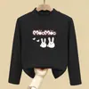 Roupa térmica feminina com forro de fleece, novo estilo outono e inverno 2026, segunda pele infantil de manga comprida, camiseta interna escovada para meninas