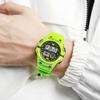 Reloj electrónico cronógrafo deportivo para exteriores, resistente al agua, despertador, temporización, reloj electrónico, reloj luminoso multifuncional para hombres y mujeres.