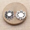 31x28mm 3.7g Aleación Multicolor Accesorios de Joyería Conectores para Pendientes Retro DIY