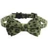 Collar para gato con estampado de leopardo y cascabel, ideal para mascotas, venta directa de fábrica