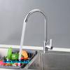 Grifo de Lavabo Vertical Universal 4 Puntos Grifo de Agua Fría Única Grifo de Columna para Lavabo Fábrica Venta al por Mayor