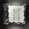 Suprimento de negócios real substrato de máscara para os olhos de biofibra fermentação de leite de coco máscara para os olhos 3D em forma de crescente descolorir olheiras adesivo para os olhos