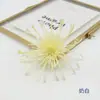 Flores artificiales, alfiletero de plástico crisantemo, decoración DIY para ropa y tocados, flores falsas, crisantemo pinza de cangrejo, kits de materiales y accesorios de venta caliente transfronteriza
