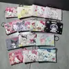 Comercio Exterior Jikikawa Linda Cartera para Monedas Sobre Rojo Bolsa de Almacenamiento con Banda Elástica Corazón de Niña KT Gato Lindo Bolsa Porta Tarjetas de Autobús