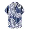 Camisa de Manga Corta Nueva de Venta Caliente para Hombre Vacaciones en Hawái Llamas Impresión 3D Casual Versátil Top para Hombre 2024