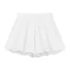 Pantalones Cortos Abullonados Estilo Coreano Flor de Capullo Versátiles para Mujer Otoño 2024 Nuevo Estilo Pequeños Negros de Cintura Alta Pierna Ancha Casuales