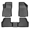 Adecuado para Chevrolet Trax 2014-2022 Material 3D para Todo Clima Tpe Tapete para Piso Tapete para Cajuela
