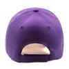 Gorra de béisbol coreana retro con alero curvo, morada, para mujer, con placa de sombra ligera de verano, color sólido, combina con todo, para hombre