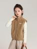 Chaleco Infantil Pudding Haru Otoño 2025 Nuevo Chaleco Polar Infantil Suave Cálido para Niñas Chaleco Grueso