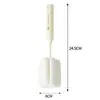 Escova de Limpeza Original para Produção, Escova para Garrafas, Escova para Taças de Vinho, Escova para Copos de Água, Escova para Bules, Escova de Esponja com Cabo Longo, Escova de Limpeza Profunda para Uso Doméstico