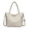 Bolsa Tote Transfronteiriça, Grande Capacidade, Bolsa de Mão em Couro Macio para Mulheres, Simples e Versátil, Bolsa de Ombro de Luxo, Atacado de Comércio Exterior