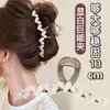 Pinza de tiburón elegante y versátil, lujosa y elegante, tamaño grande para cabello grueso, nuevo modelo 2026, pinza para el cabello para dar volumen en la parte posterior de la cabeza