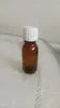Botella de Líquido Oral Color Té Vidrio Transparente Botella de Farmacia Múltiples Tamaños Embotellado Evitación Química Botella de Reactivo