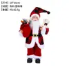Nova Decoração de Figura de Boneco de Papai Noel e Avós de Natal Transfronteiriça 32cm para Montagem de Cena