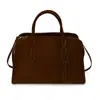 Bolsos bolsa mujer transfronterizo 2026 nuevo retro europeo y americano gamuza esmerilada Boston bolso de mano para ir al trabajo