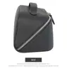 Bolsa de Cosméticos de Cuero de Vaca de Primera Capa Transfronteriza, Estilo Simple, Neceser de Gran Capacidad, Bolso de Almacenamiento de Cuero Genuino de Moda Portátil para Viaje