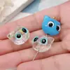 Cabeza de Gato Linda y Adorable de Ojos Grandes Cuentas Sueltas Cuentas de Búho Material Acrílico DIY Pulsera Cadena de Teléfono Cuentas
