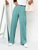 Pantalones Casuales Rectos de Espiral con Bolsillos Pequeños