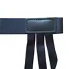 Fornecimento transfronteiriço clipe de camisa masculina antiderrapante Garter material de nylon em estoque YFS-J-Preto