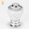 Accesorios de Cortina de Arte con Cabeza de Loto de Dos Tonos de Alta Gama Tapón para Barra de Cortina Cabezal Decorativo para Barra Romana Tapón de Cabezal Sellador