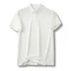 Camiseta Polo Esportiva Masculina Manga Curta com Botões Escondidos 7735