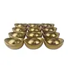 En Stock Barra de Oro Caja de Hojalata Dulces Chocolate Dulces de Boda Barra de Oro Especial Forma de Barra de Oro Caja de Regalo de Hojalata