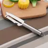 Descascador de Maçã de Aço Inoxidável Espessado Faca de Frutas Multifuncional Planejador de Melão Alface Faca de Planejar Multiuso Planejador de Escama de Peixe