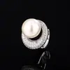 2024 Nueva Joyería Huabi Base de Cobre Chapado Perla Moda Retro Estrella Río Luna Set para Mujer 14mm Mayoreo