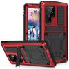 Adequado para Capa Três-Provas Iphone15Promax 17Pro Lente Metal Cobertura Total S25Ultra Capa com Suporte 17Air