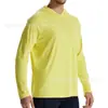 Sudadera con capucha de color liso, manga larga, elástica, protector solar, antiarrugas, para correr, fitness, casual, T70-Lg, fina, de secado rápido, para primavera y otoño