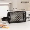 Bolsa de Maquillaje Nueva Estilo Forma de Corazón, Bolsa de Almacenamiento de Malla de Gran Capacidad, Neceser Compacto Portátil de Viaje para Mujeres, Estilo Ins